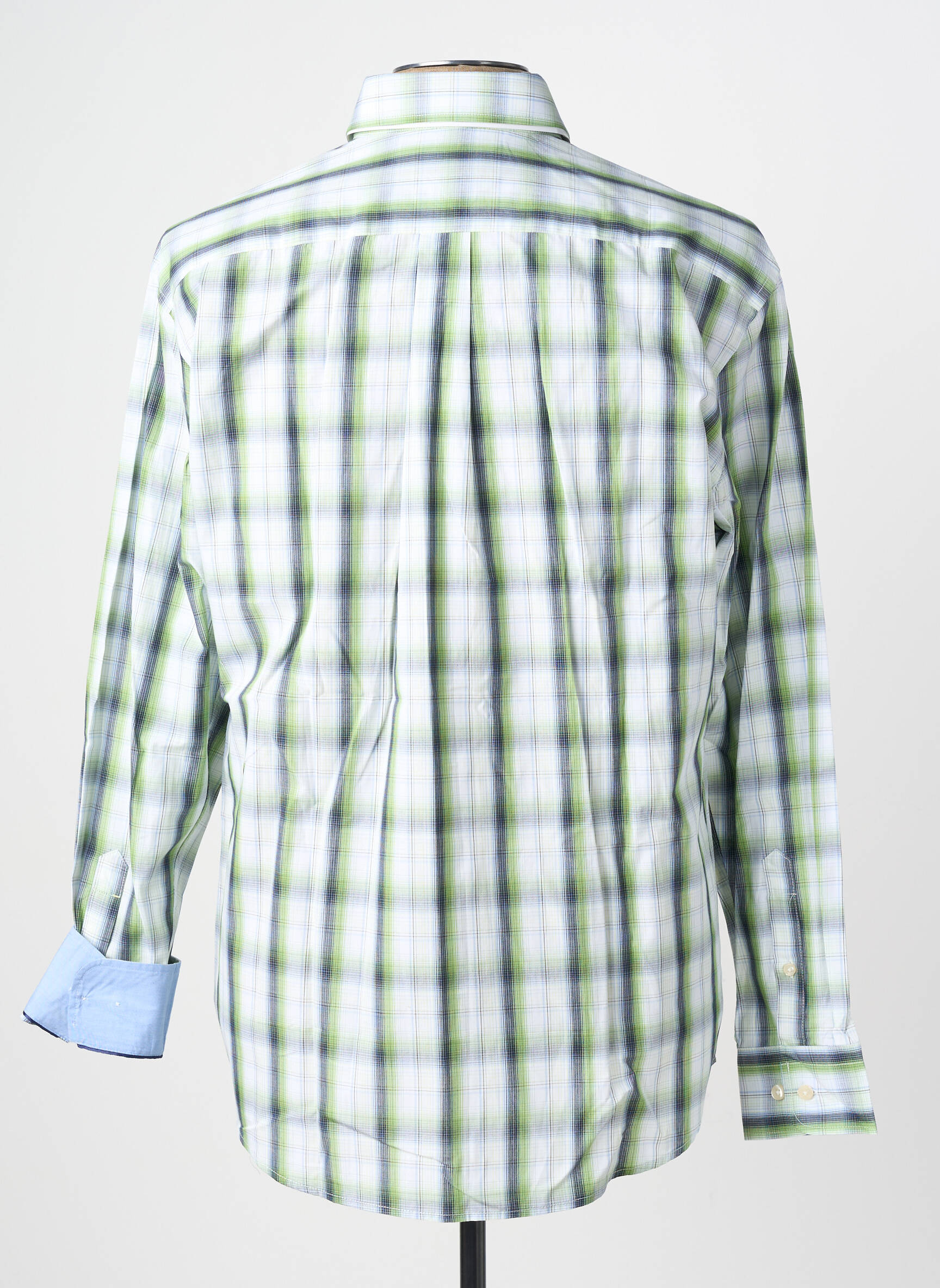 Chemise manches longues poches vert FYNCH-HATTON homme