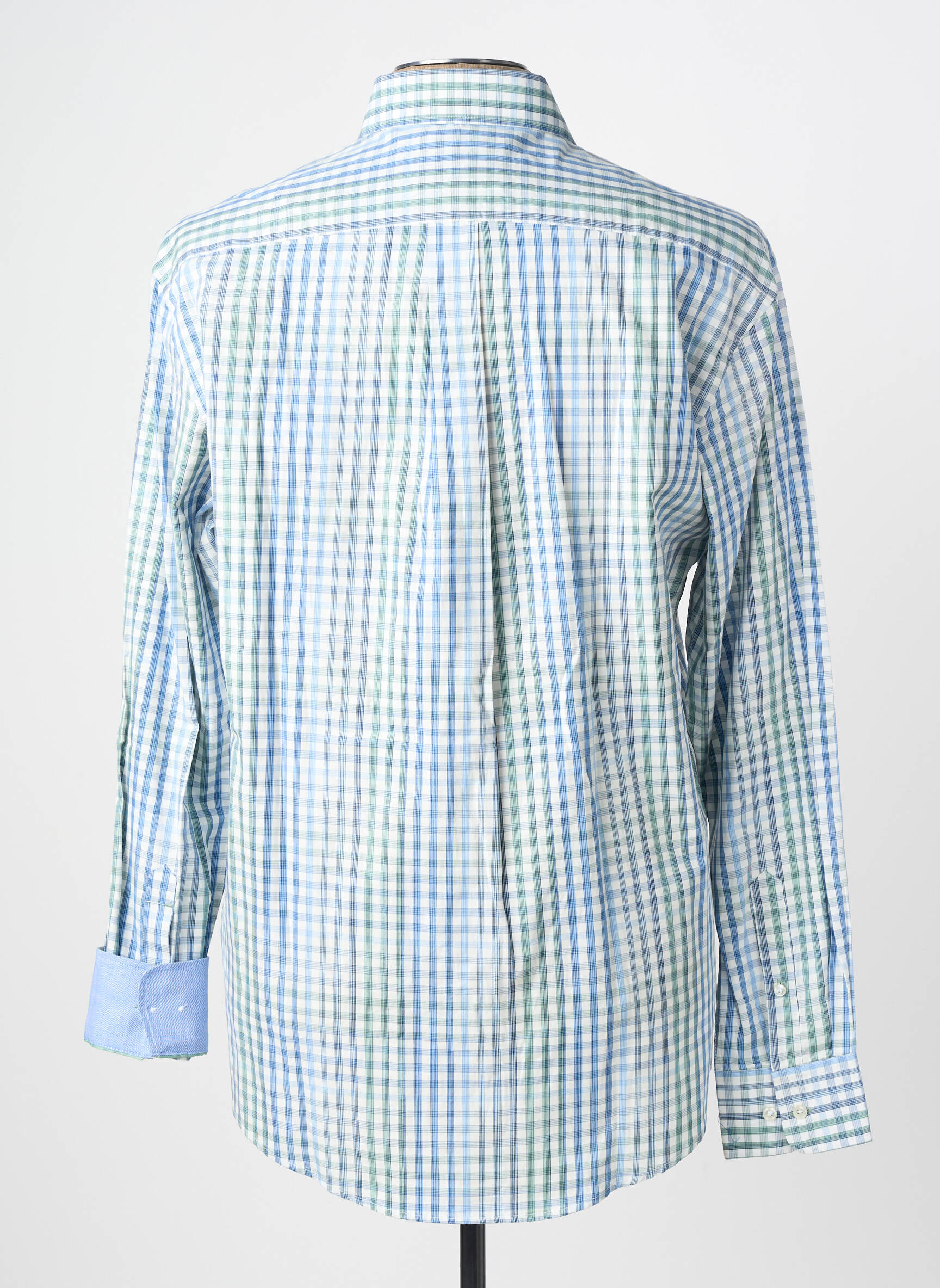 Chemise manches longues coupe droite bleu FYNCH-HATTON homme