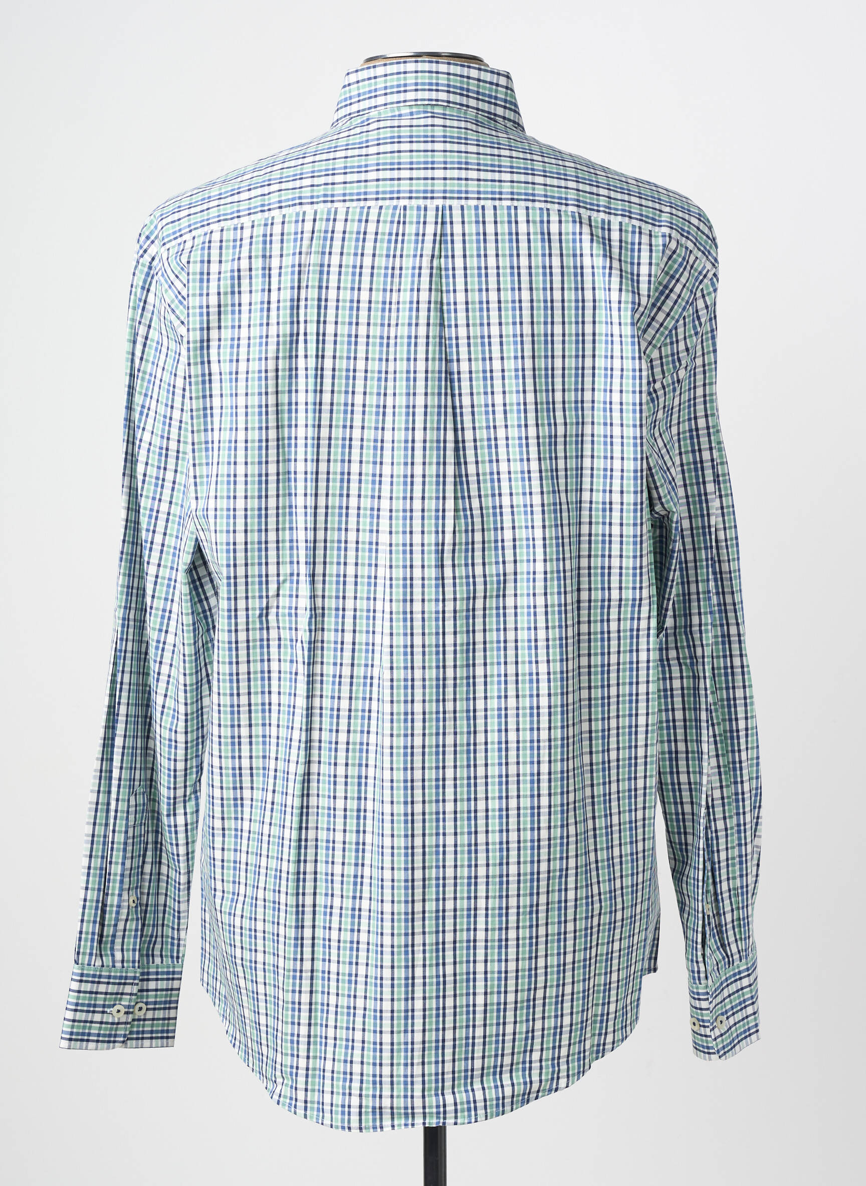 Chemise manches longues coupe droite bleu FYNCH-HATTON homme