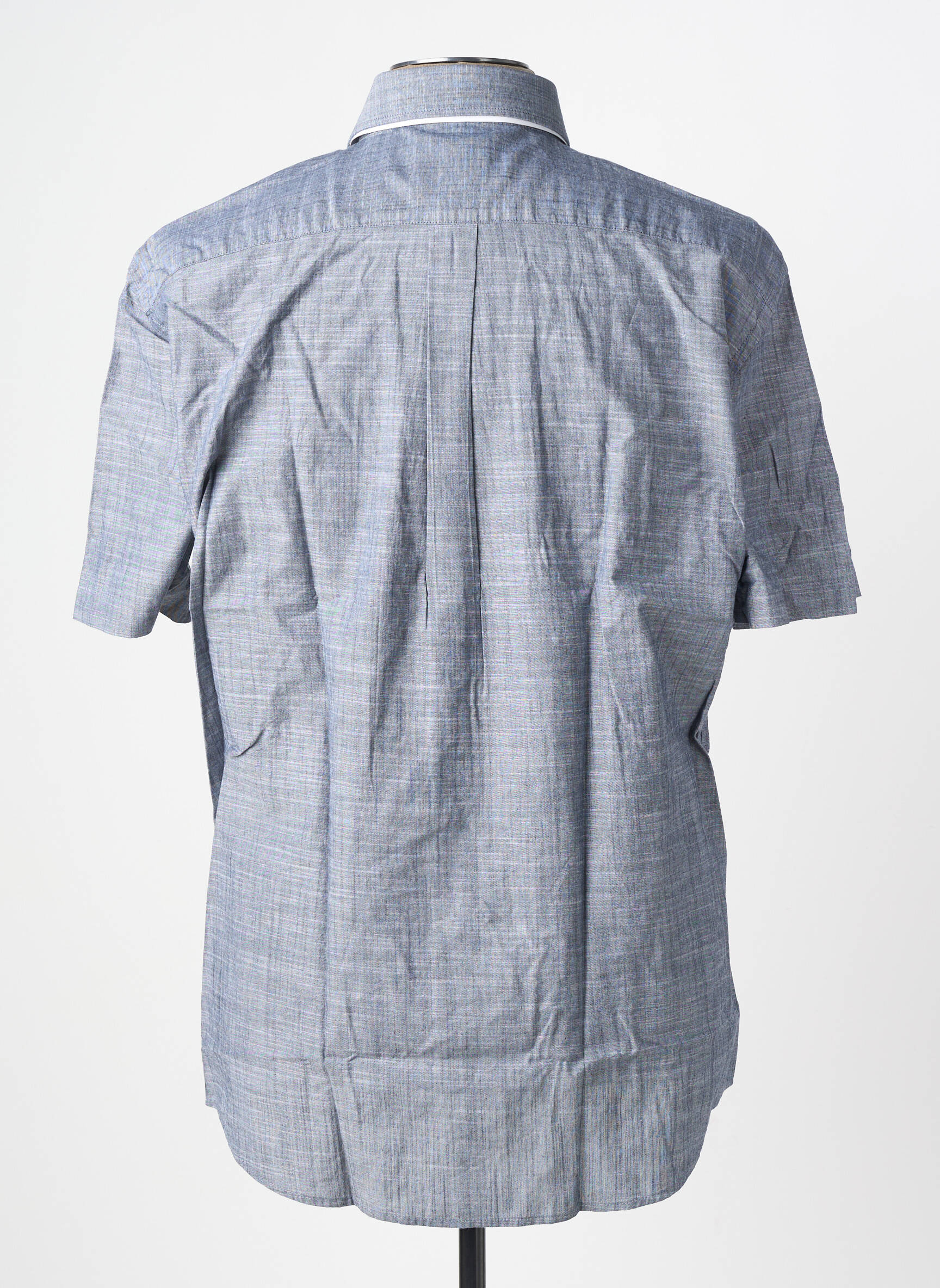 Chemise manches courtes coupe droite gris FYNCH-HATTON homme