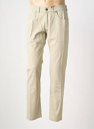 Jeans coupe slim poches taille normale beige FYNCH-HATTON homme