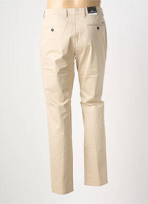 Pantalon chino tissage popeline taille normale beige FYNCH-HATTON homme