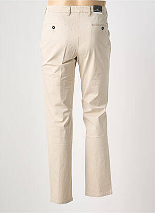 Pantalon chino tissage popeline taille normale beige FYNCH-HATTON homme