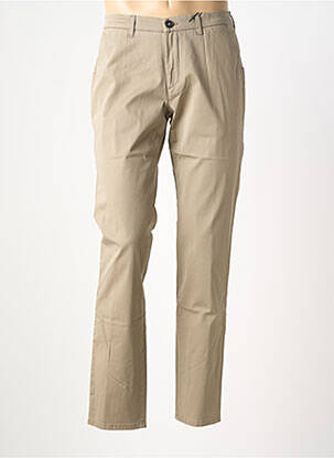 Pantalon chino tissage popeline taille normale vert FYNCH-HATTON homme