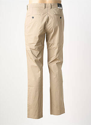 Pantalon chino tissage popeline taille normale beige FYNCH-HATTON homme
