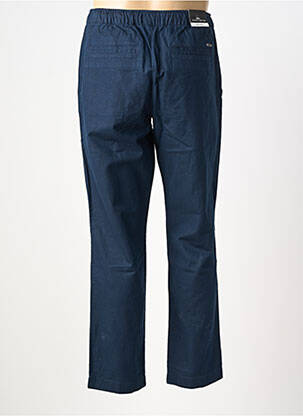 Pantalon chino tissage popeline taille normale bleu FYNCH-HATTON homme