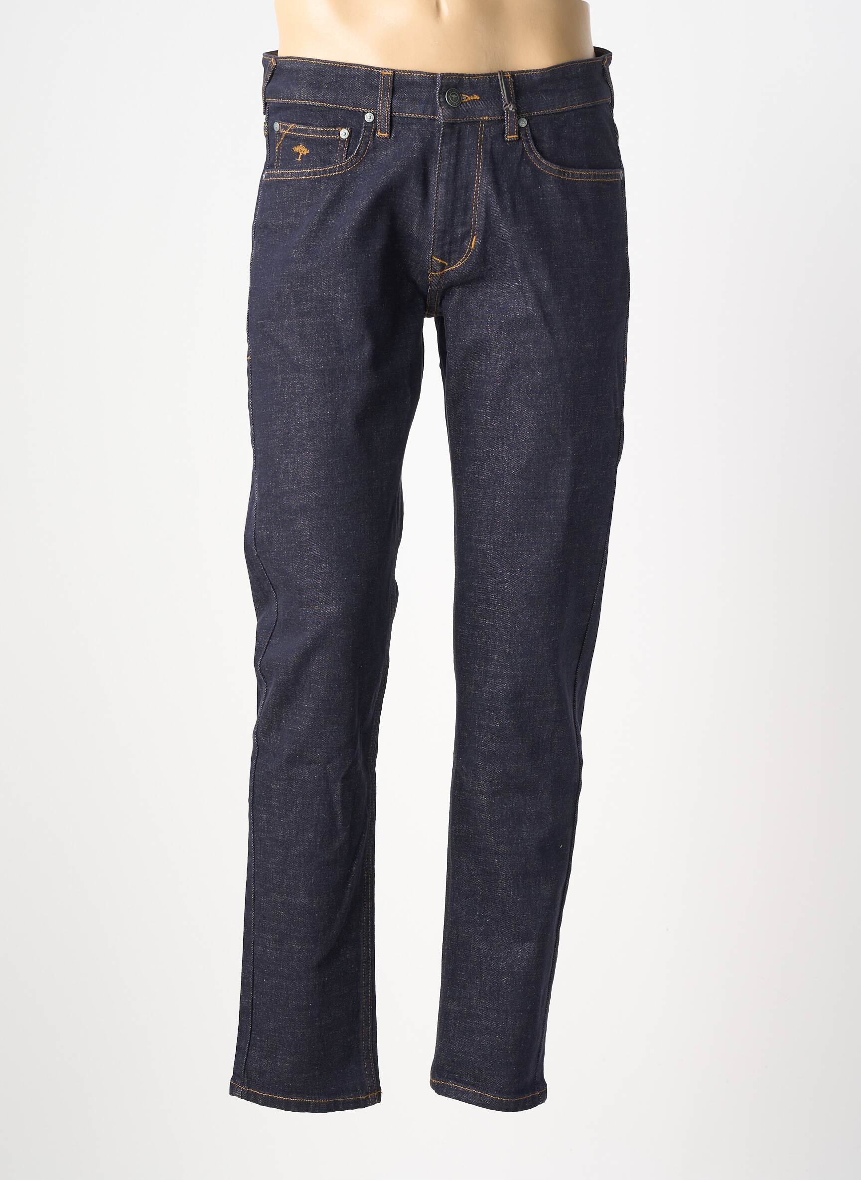 Jeans coupe slim tissage brut taille normale bleu FYNCH-HATTON homme