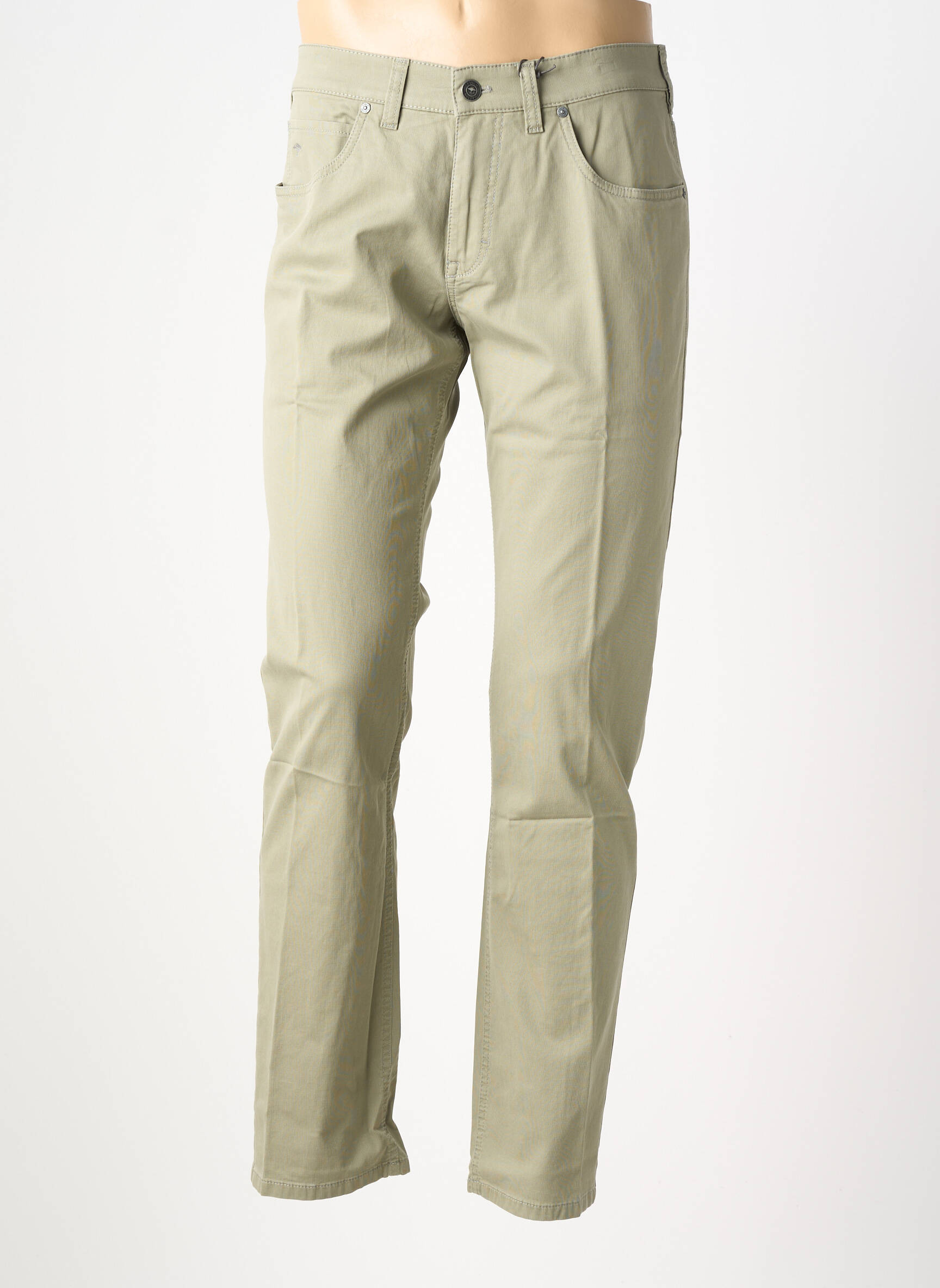 Jeans coupe slim poches taille normale vert FYNCH-HATTON homme