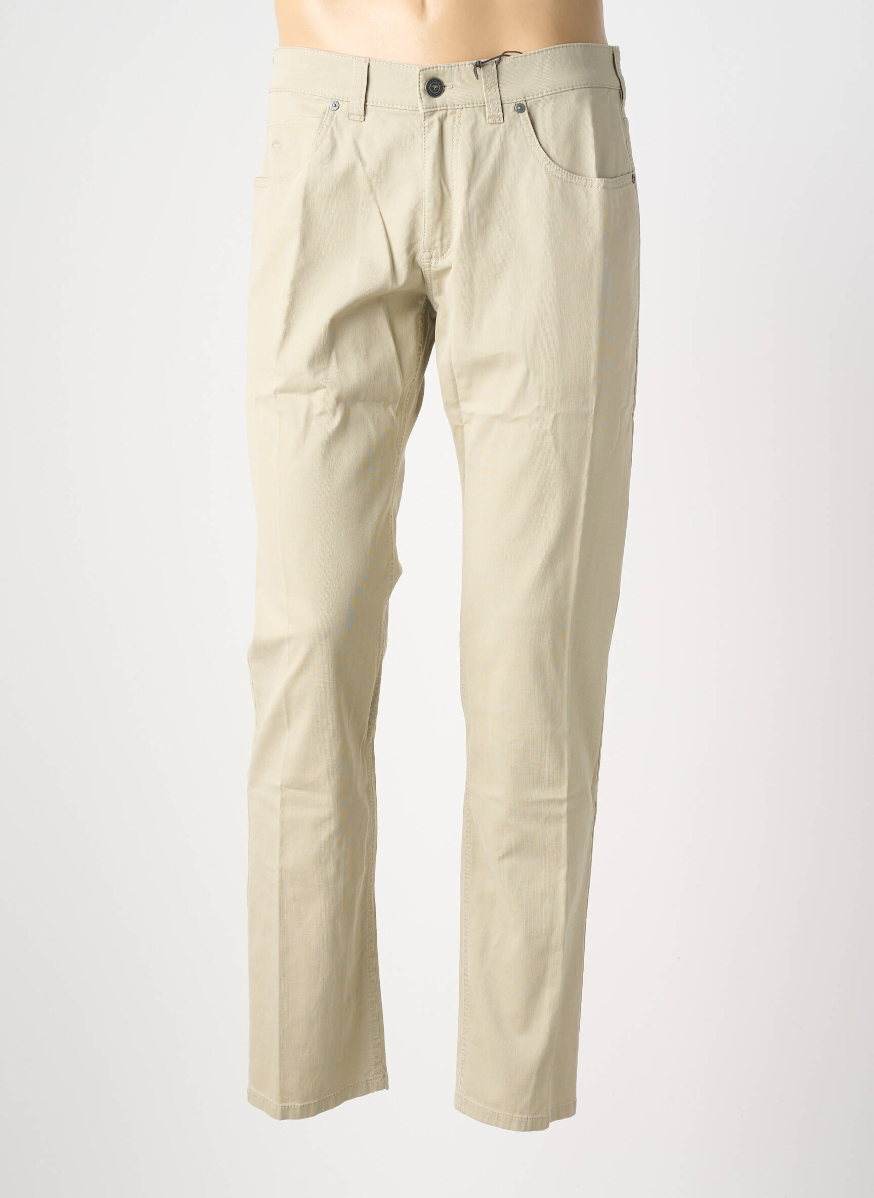 Jeans coupe slim poches taille normale beige FYNCH-HATTON homme