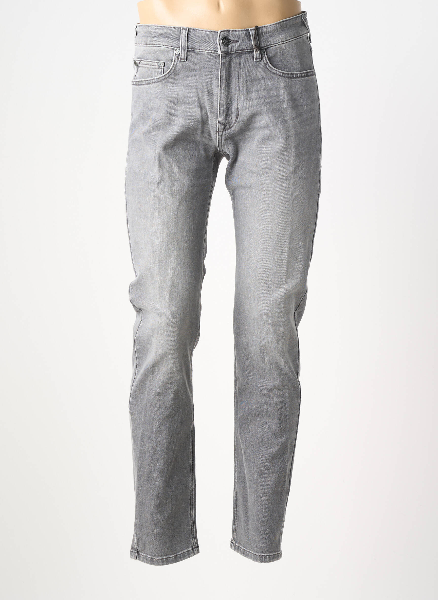 Jeans coupe slim stretch taille normale gris FYNCH-HATTON homme