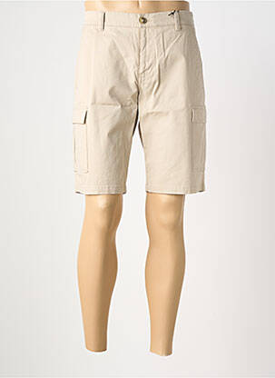 Bermuda multipoches taille normale beige FYNCH-HATTON homme