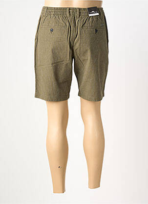 Bermuda taille à pinces taille haute vert FYNCH-HATTON homme