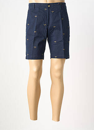 Bermuda stretch taille normale bleu FYNCH-HATTON homme