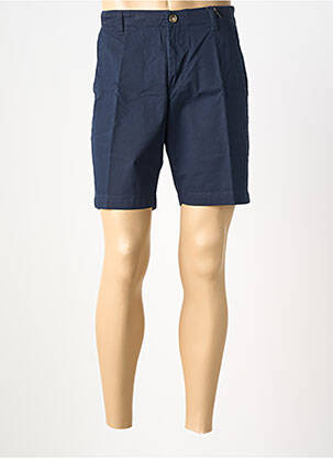 Bermuda taille à pinces taille normale bleu FYNCH-HATTON homme