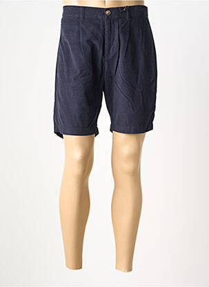 Bermuda stretch taille normale bleu FYNCH-HATTON homme