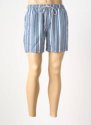 Short de bain imprimé rayures bleu FYNCH-HATTON homme