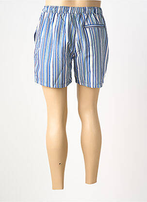 Short de bain imprimé rayures bleu FYNCH-HATTON homme