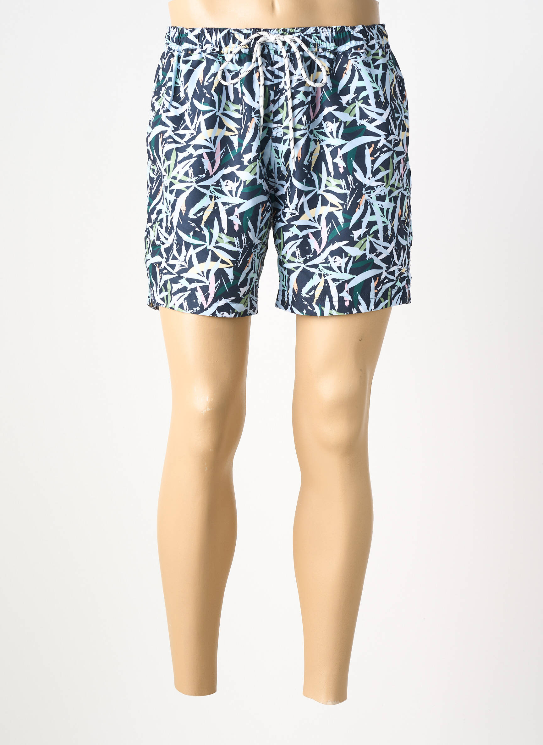 Short de bain imprimé fantaisie bleu FYNCH-HATTON homme