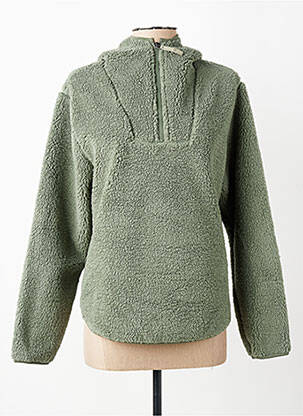 Sweat-shirt à capuche manches longues manches longues vert CAMEL ACTIVE femme