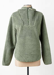 Sweat-shirt à capuche manches longues manches longues vert CAMEL ACTIVE femme