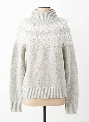 Pull stretch manches longues gris CAMEL ACTIVE femme