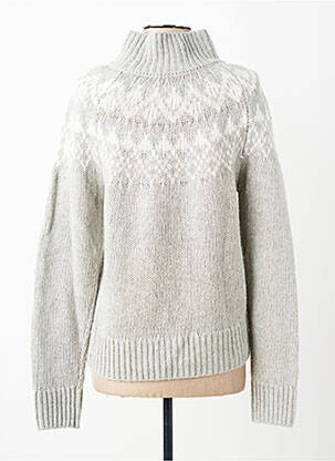 Pull stretch manches longues gris CAMEL ACTIVE femme
