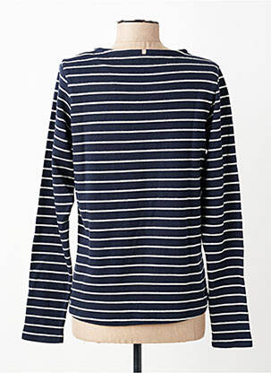 Pull coupe cintrée manches longues bleu CAMEL ACTIVE femme