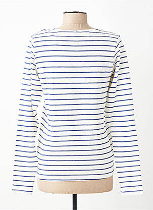 Pull coupe cintrée manches longues bleu CAMEL ACTIVE femme