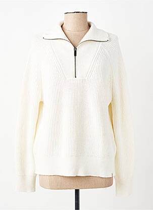 Pull stretch manches longues beige CAMEL ACTIVE femme