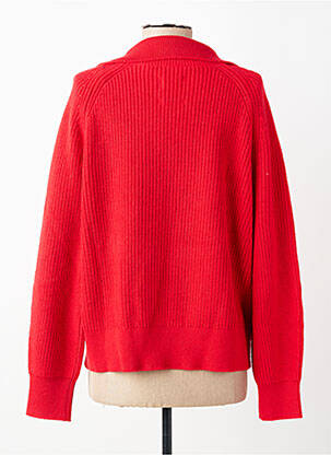 Pull stretch manches longues rouge CAMEL ACTIVE femme