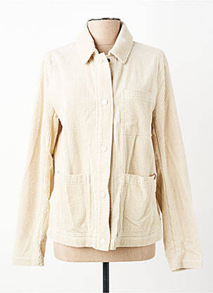 Veste casual coupe droite beige CAMEL ACTIVE femme