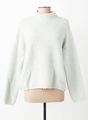 Pull coupe cintrée manches longues vert CAMEL ACTIVE femme