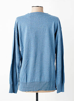 Pull stretch manches longues bleu U.S. POLO ASSN femme