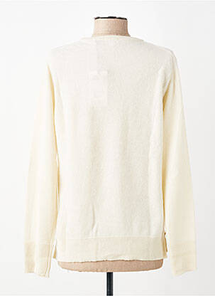 Pull stretch manches longues beige U.S. POLO ASSN femme
