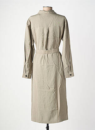 Robe mi-longue manches longues manches longues vert CAMEL ACTIVE femme