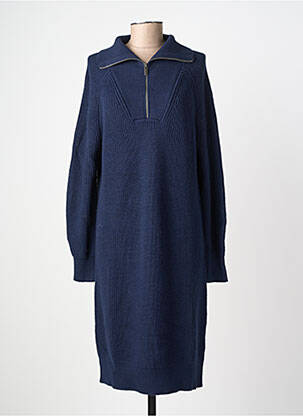 Robe pull stretch manches longues bleu CAMEL ACTIVE femme