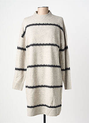 Robe pull resserrée sur le bas manches longues gris CAMEL ACTIVE femme