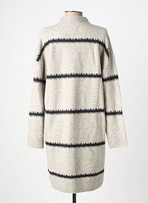 Robe pull resserrée sur le bas manches longues gris CAMEL ACTIVE femme