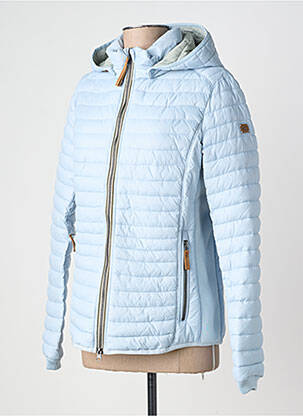 Doudoune manches longues a capuche bleu CAMEL ACTIVE femme