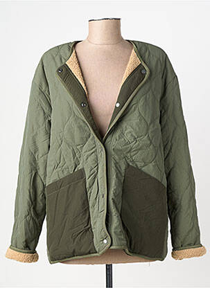 Doudoune manches longues sans capuche vert CAMEL ACTIVE femme