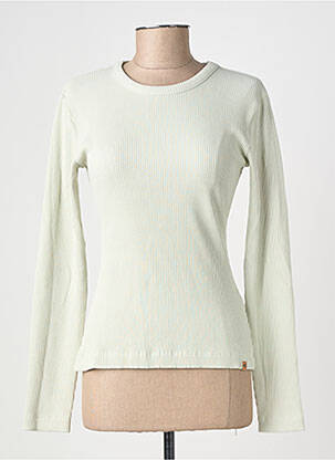 Pull stretch manches longues vert CAMEL ACTIVE femme