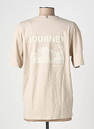 T-shirt sérigraphie manches courtes marron CAMEL ACTIVE femme