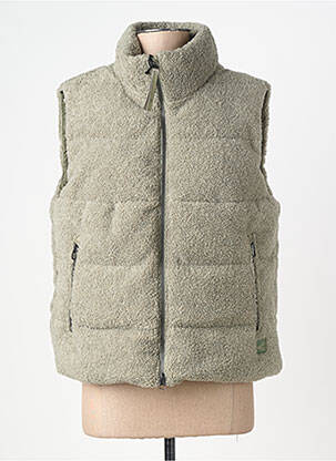 Doudoune poches sans capuche vert CAMEL ACTIVE femme