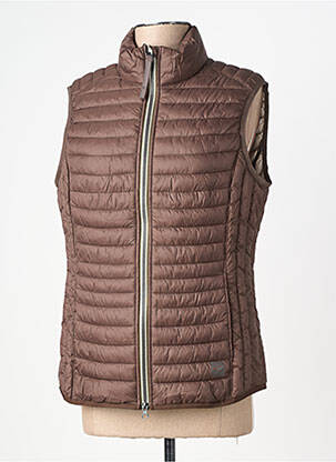 Doudoune poches sans capuche marron CAMEL ACTIVE femme