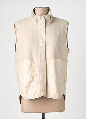 Gilet sans manche sans manche beige CAMEL ACTIVE femme