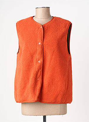 Veste casual col rond orange CAMEL ACTIVE femme