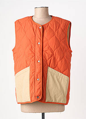 Doudoune poches sans capuche orange CAMEL ACTIVE femme