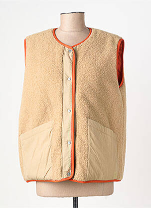Doudoune poches sans capuche orange CAMEL ACTIVE femme