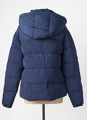 Doudoune manches longues a capuche bleu U.S. POLO ASSN femme