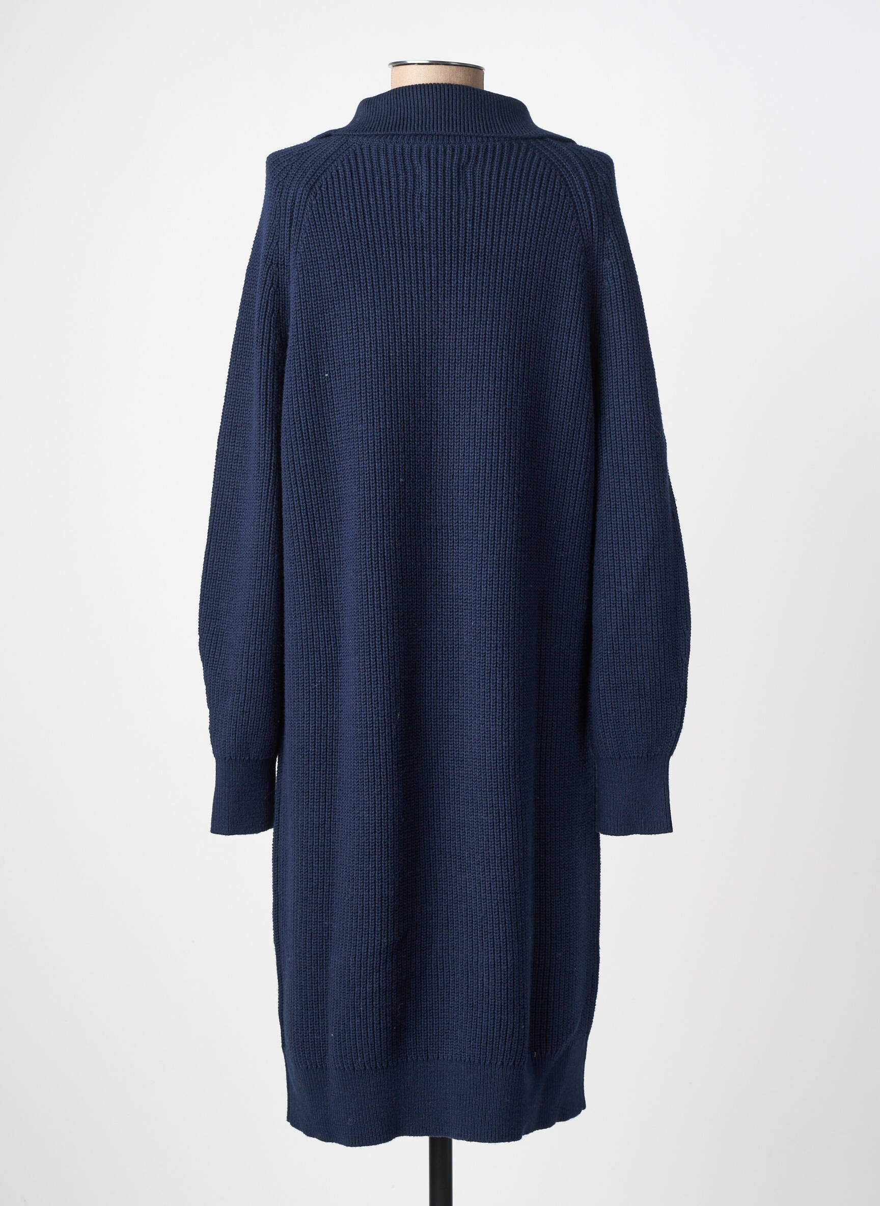 Robe pull stretch manches longues bleu CAMEL ACTIVE femme